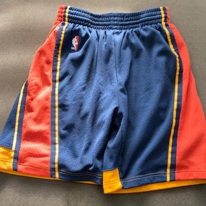 Mitchell and ness warriors swingman shorts